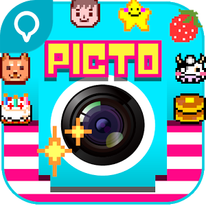 PICTO ドットでデコれる写真編集カメラアプリ